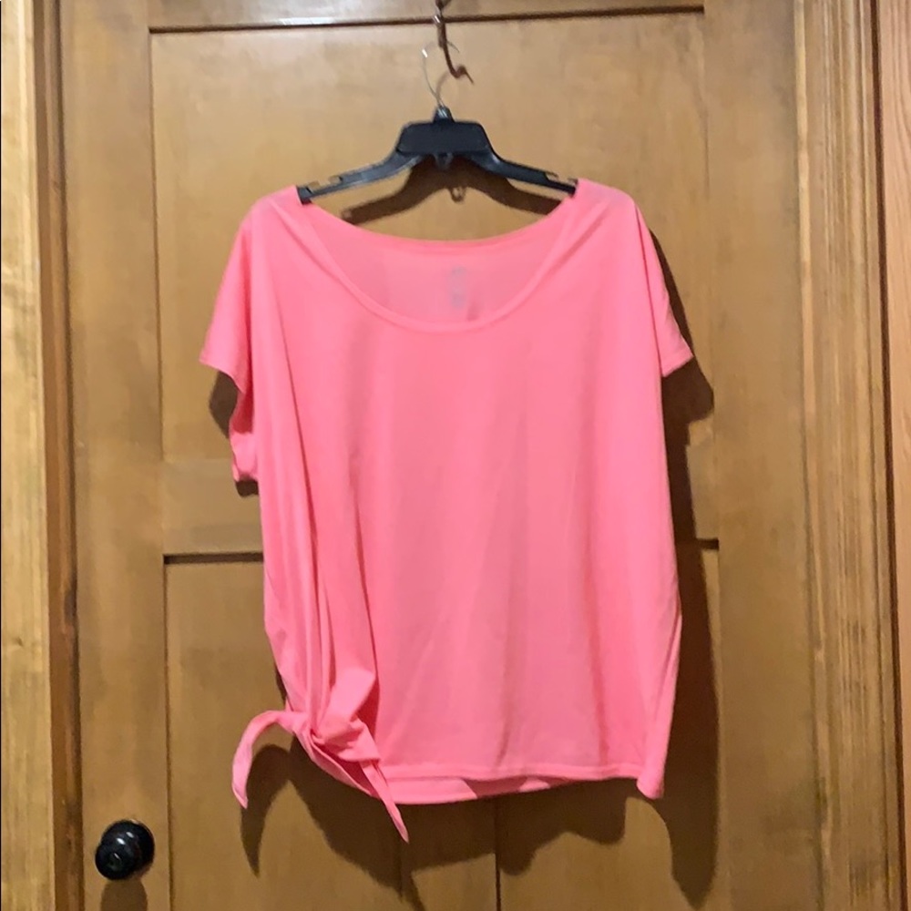 Pro player pink athletic tee